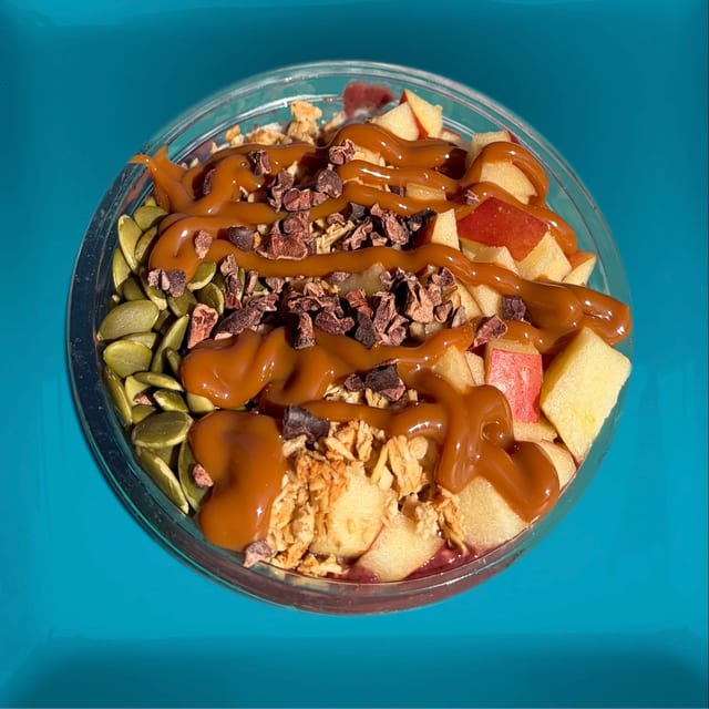Açai Bowl: Caramel Apple NEW!.