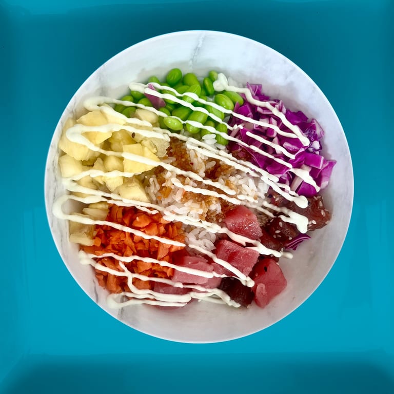 Savor Our Poke Nachos
