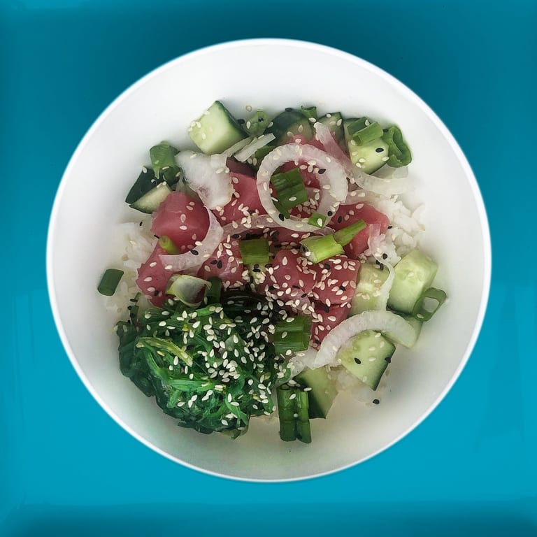 Savor Our Poke Nachos