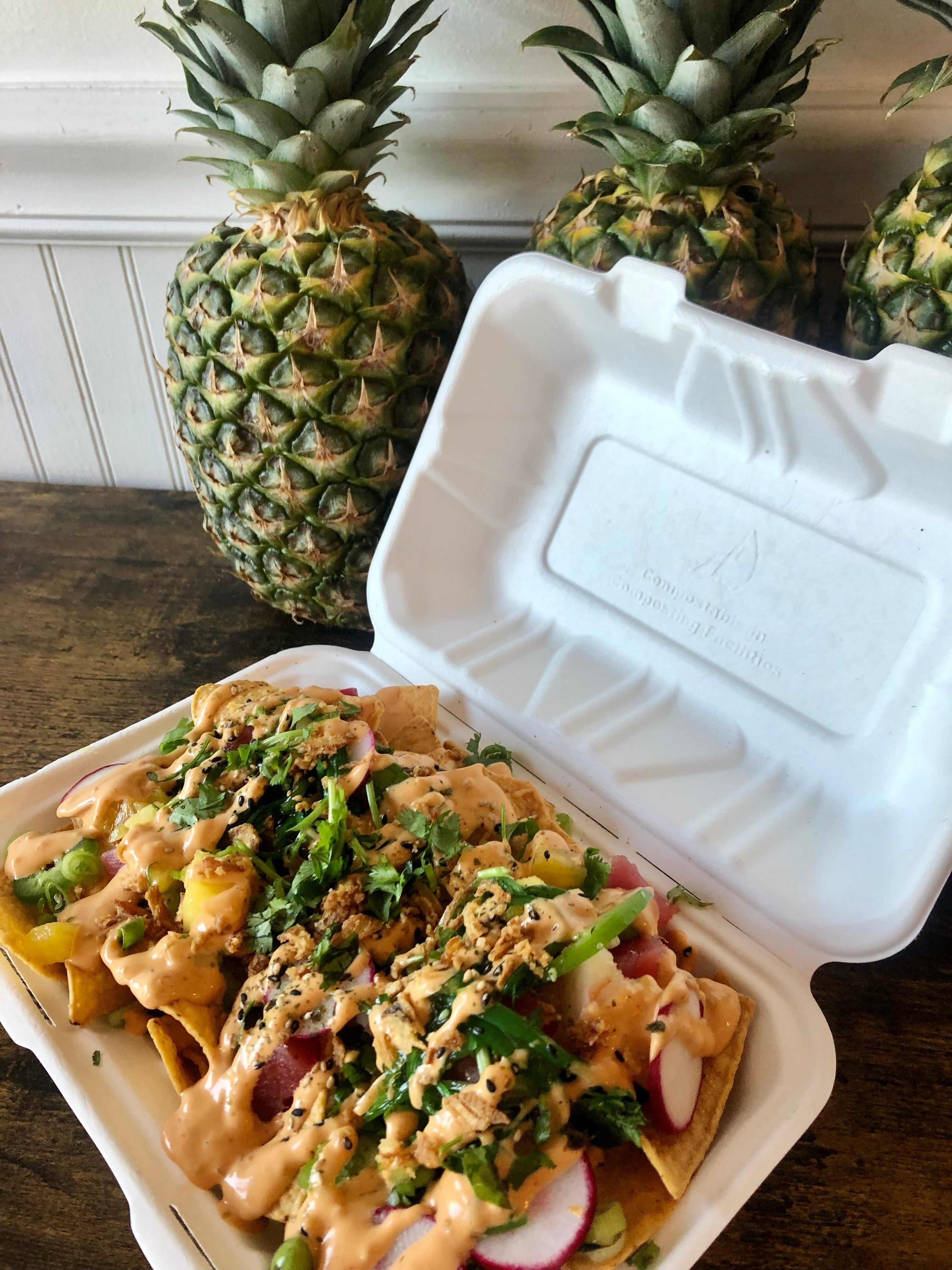 Poke Nachos.